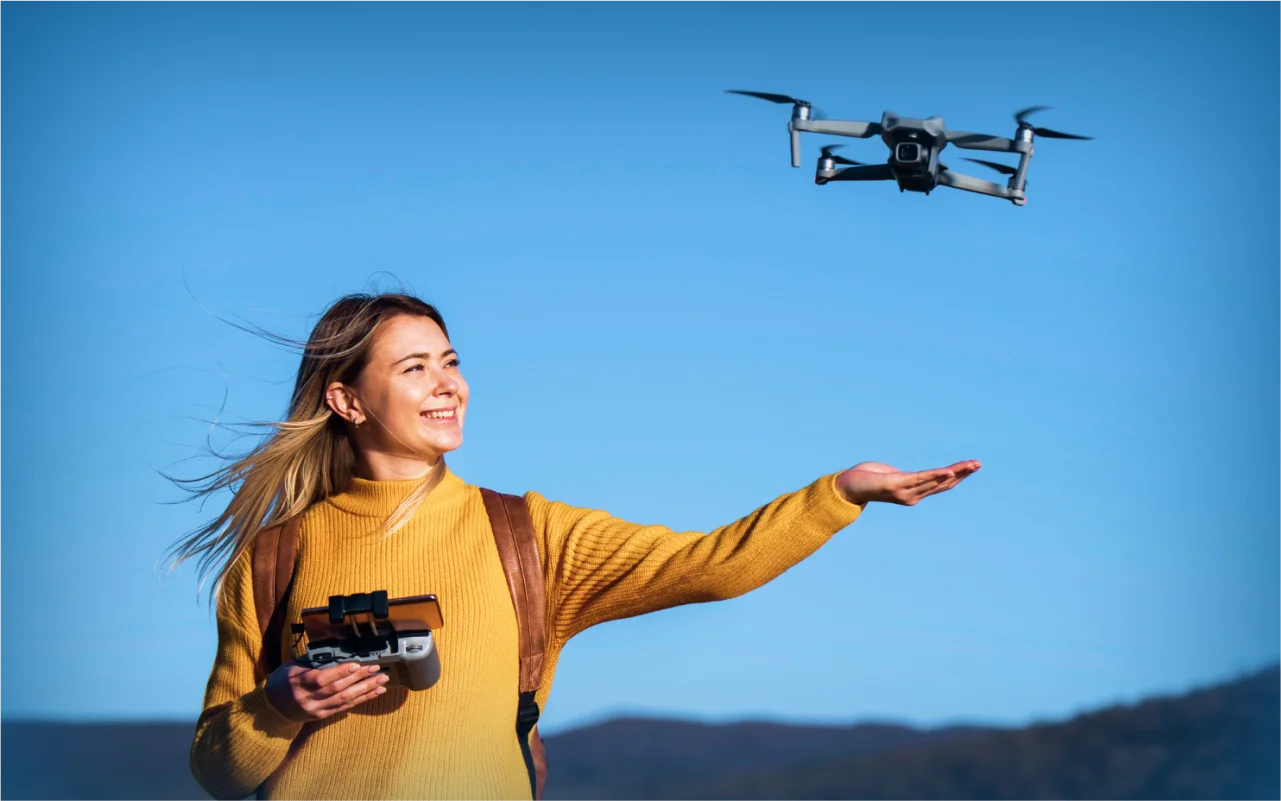 drone and lifestyle